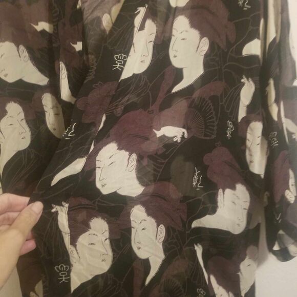 Champagne Collection by All That Glitters Black with Faces Womens ONE SIZE - Picture 8 of 11